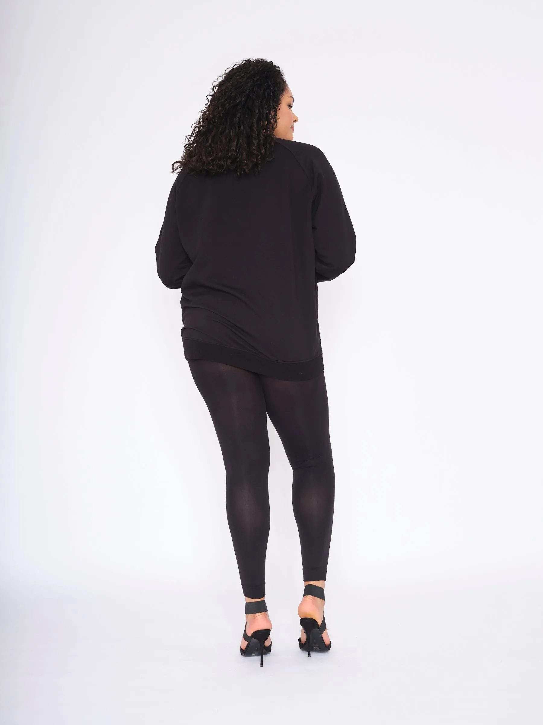 120 Denier Opaque Legging Tights- ELLE