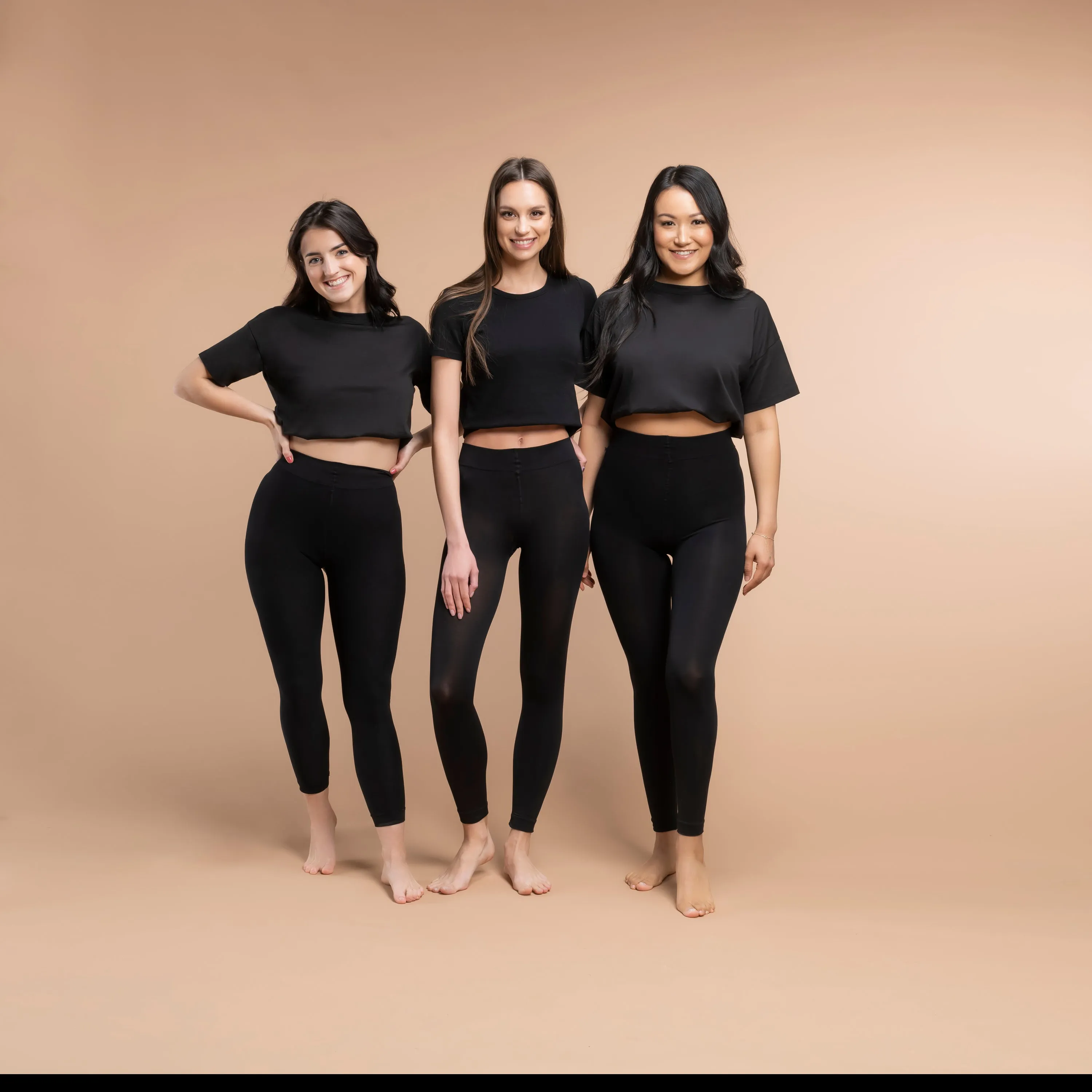 120 Denier Opaque Legging Tights- ELLE