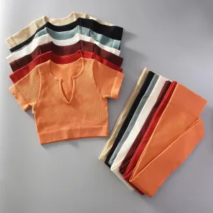 2-Piece Seamless Yoga Set for Women