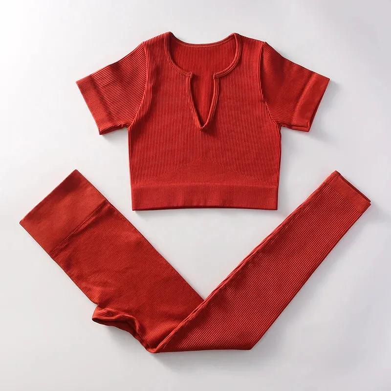 2-Piece Seamless Yoga Set for Women