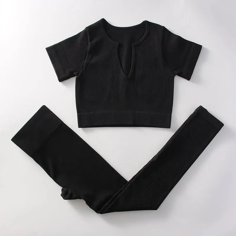 2-Piece Seamless Yoga Set for Women