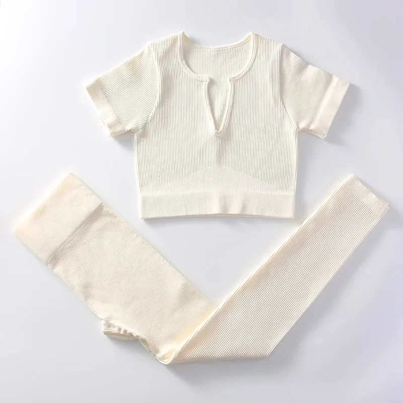 2-Piece Seamless Yoga Set for Women
