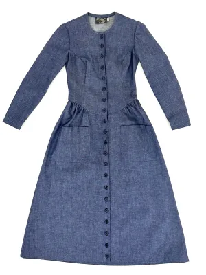 70s Alley Cat Betsey Johnson Chambray Dress