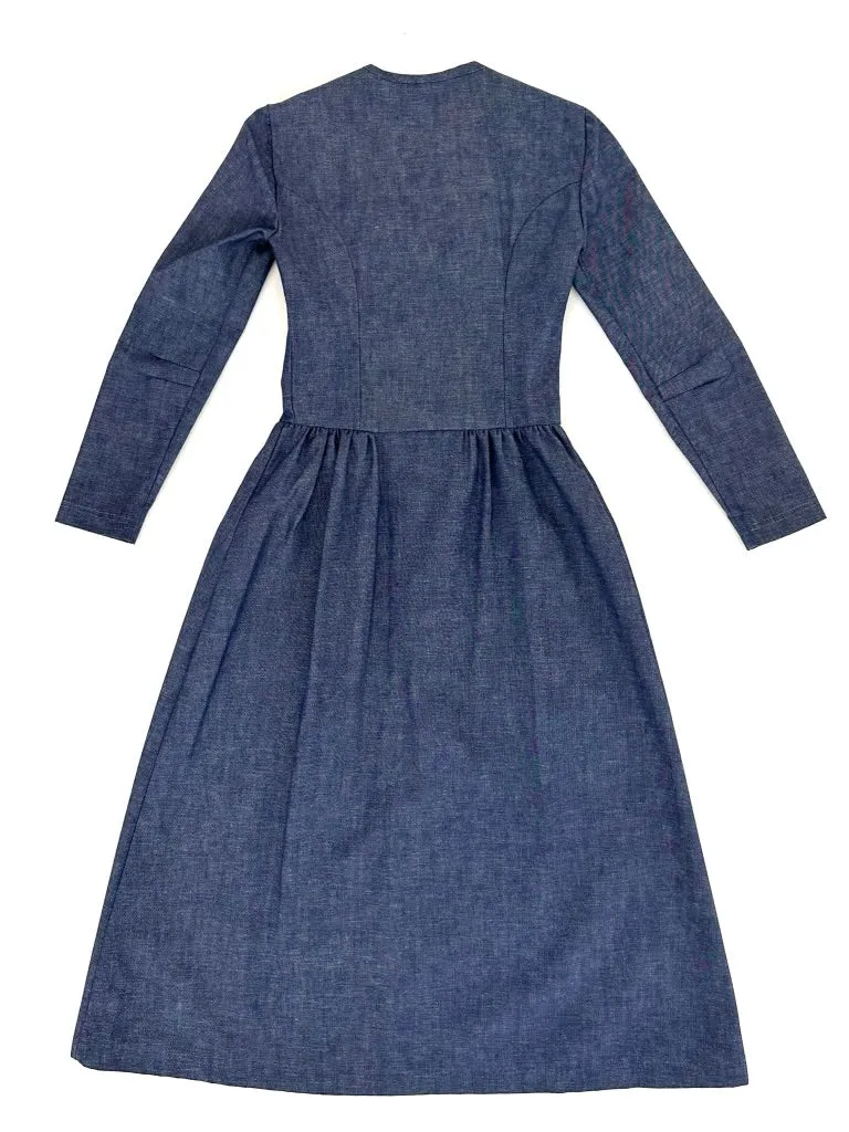 70s Alley Cat Betsey Johnson Chambray Dress