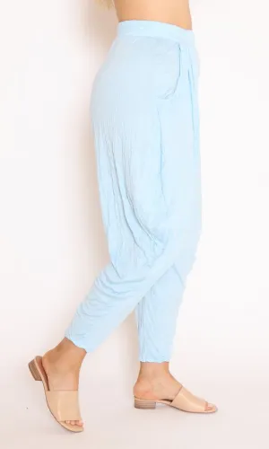 7774 Harem pants Skyblue