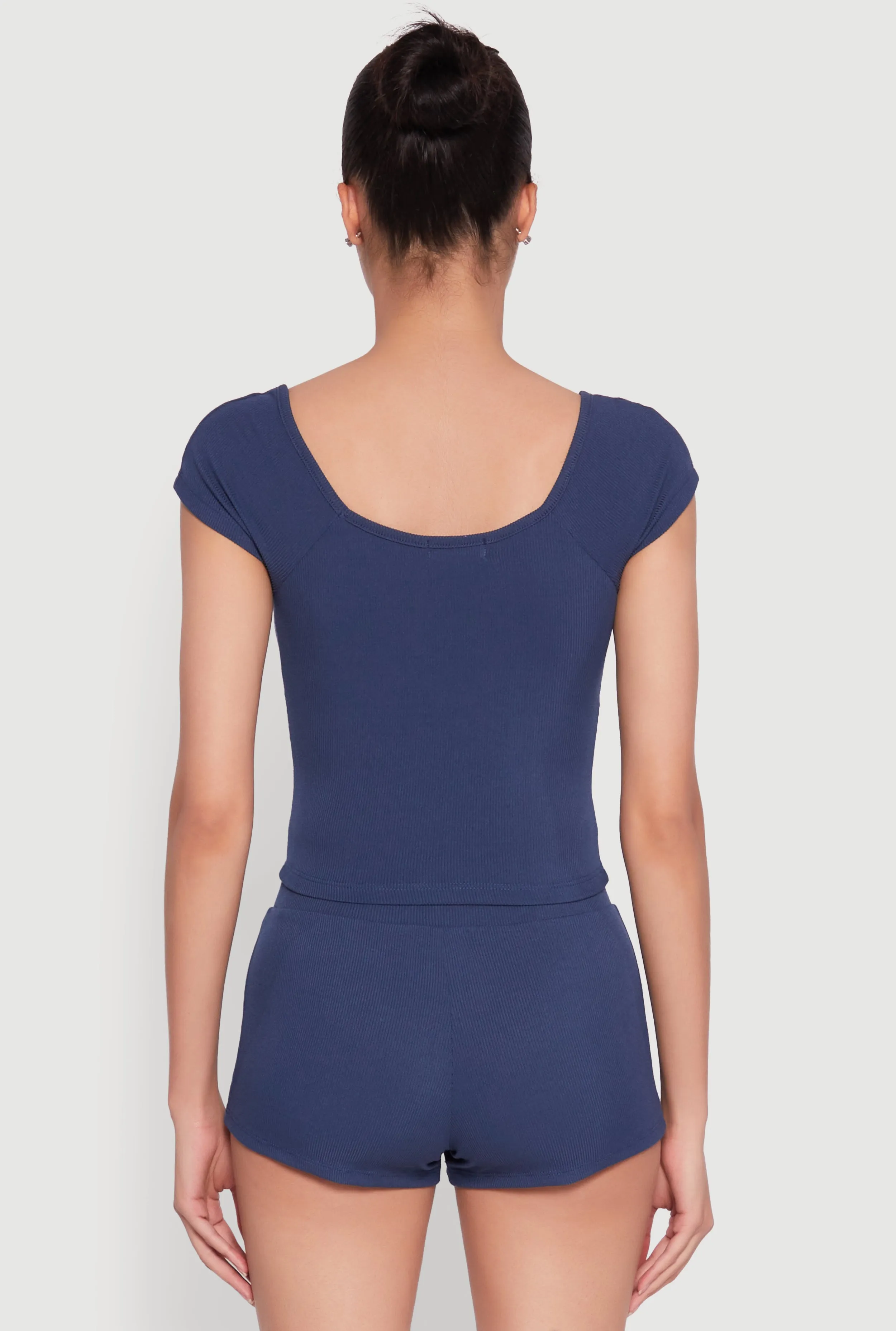 9 Miami Graphic Top