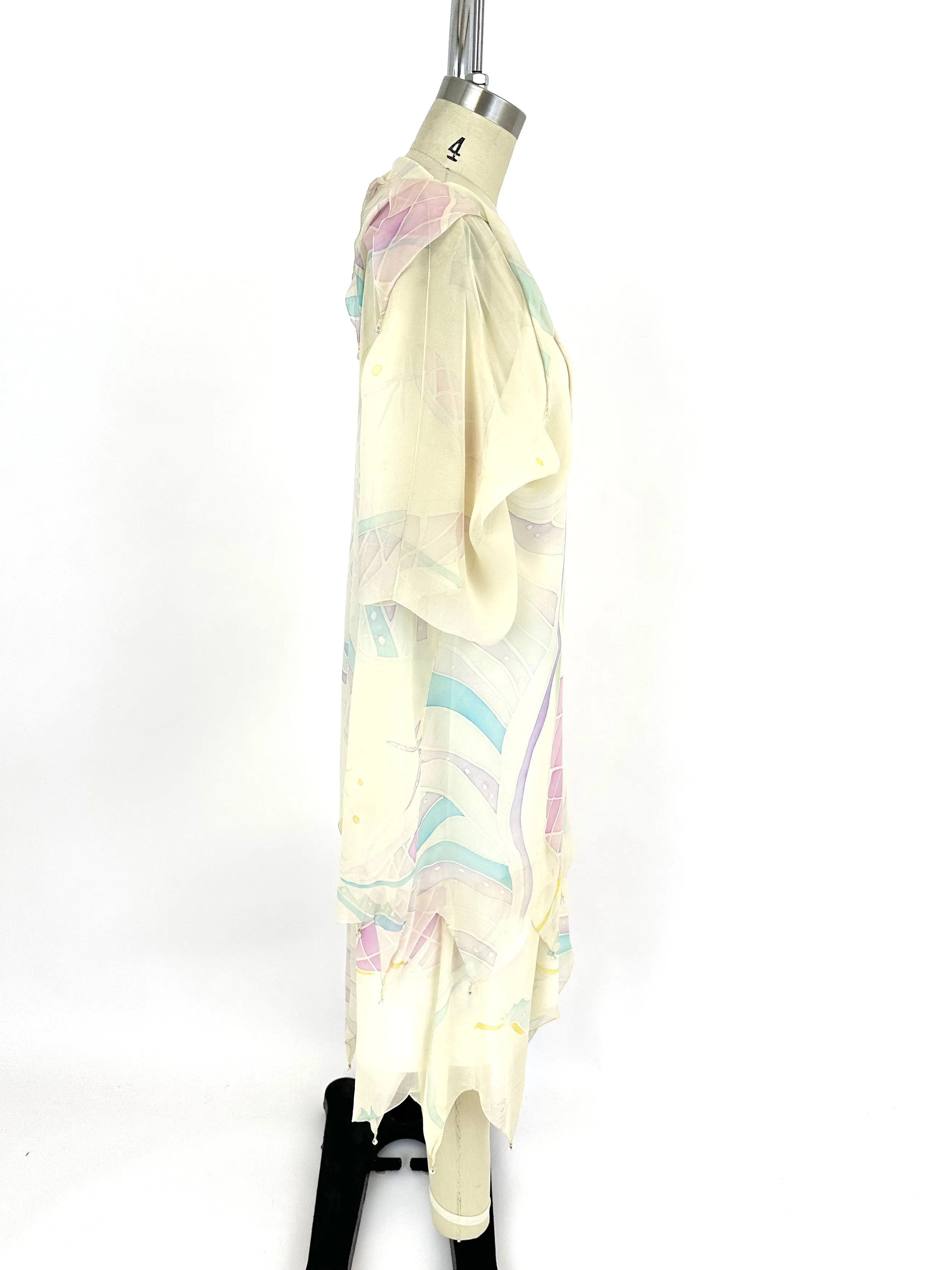 90s Sander Witlin Couture Jester Dress