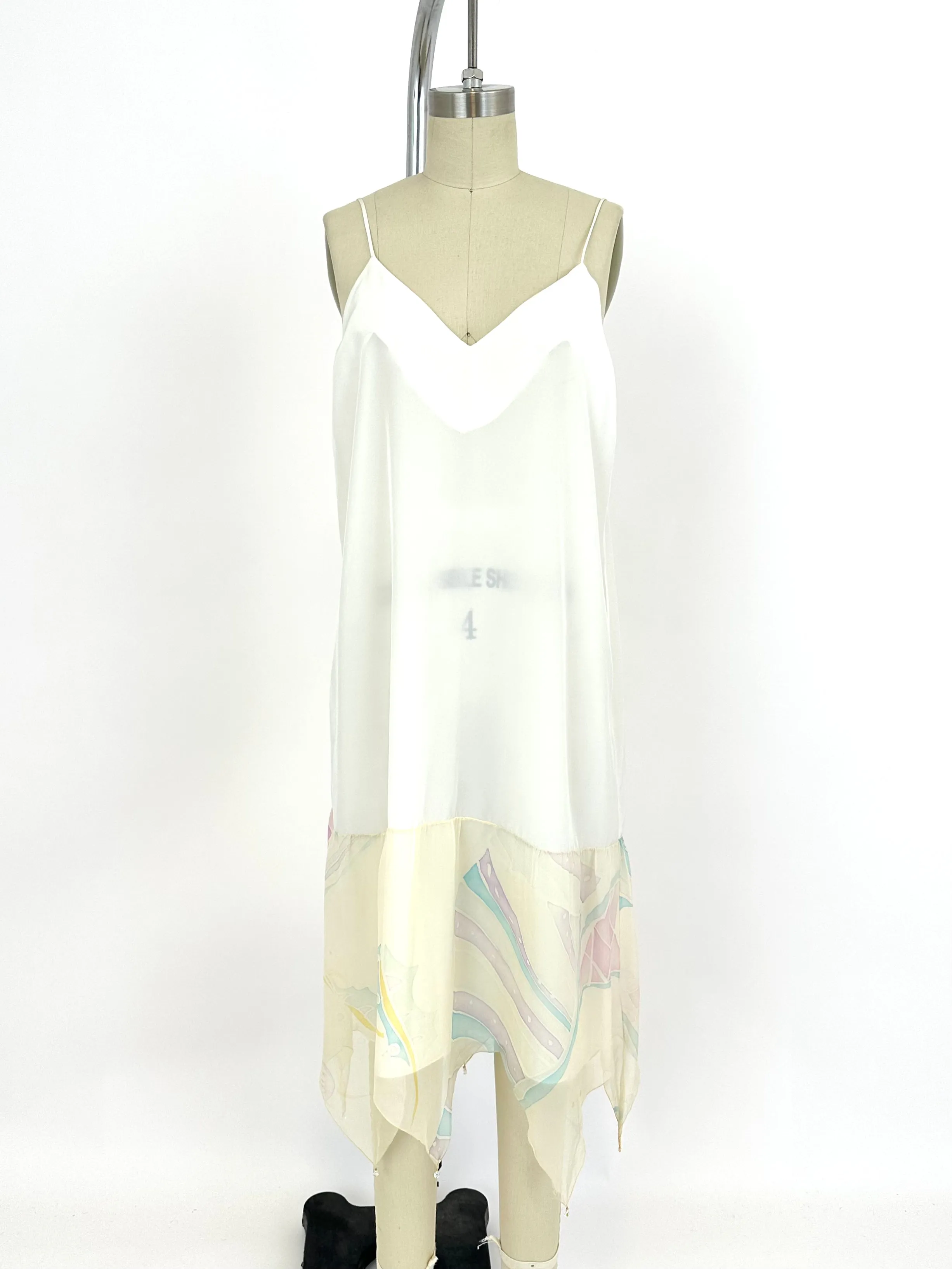 90s Sander Witlin Couture Jester Dress