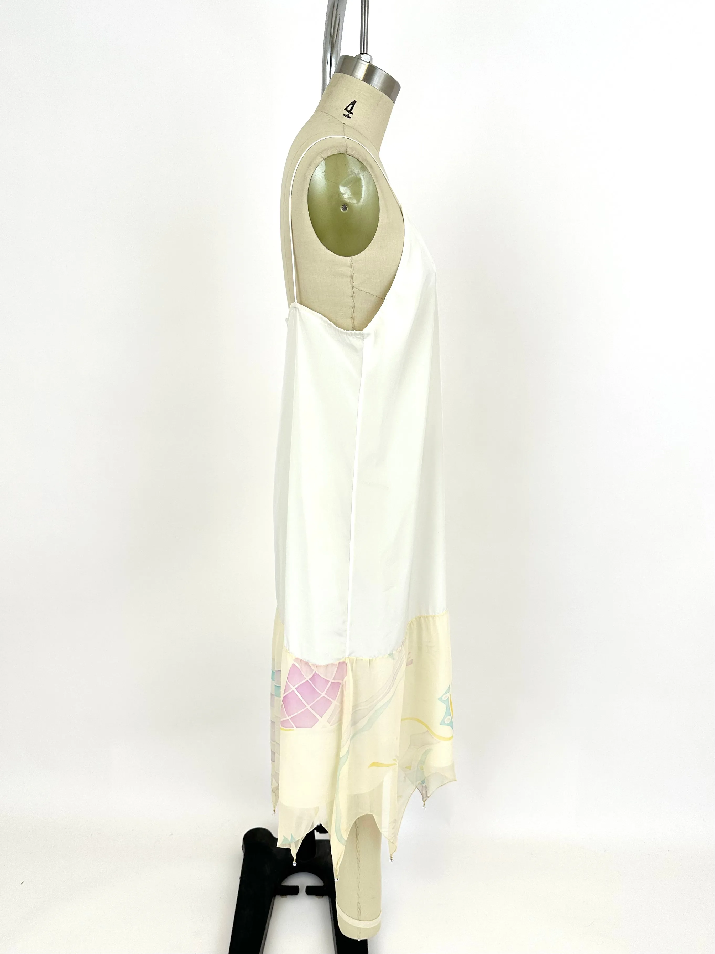 90s Sander Witlin Couture Jester Dress
