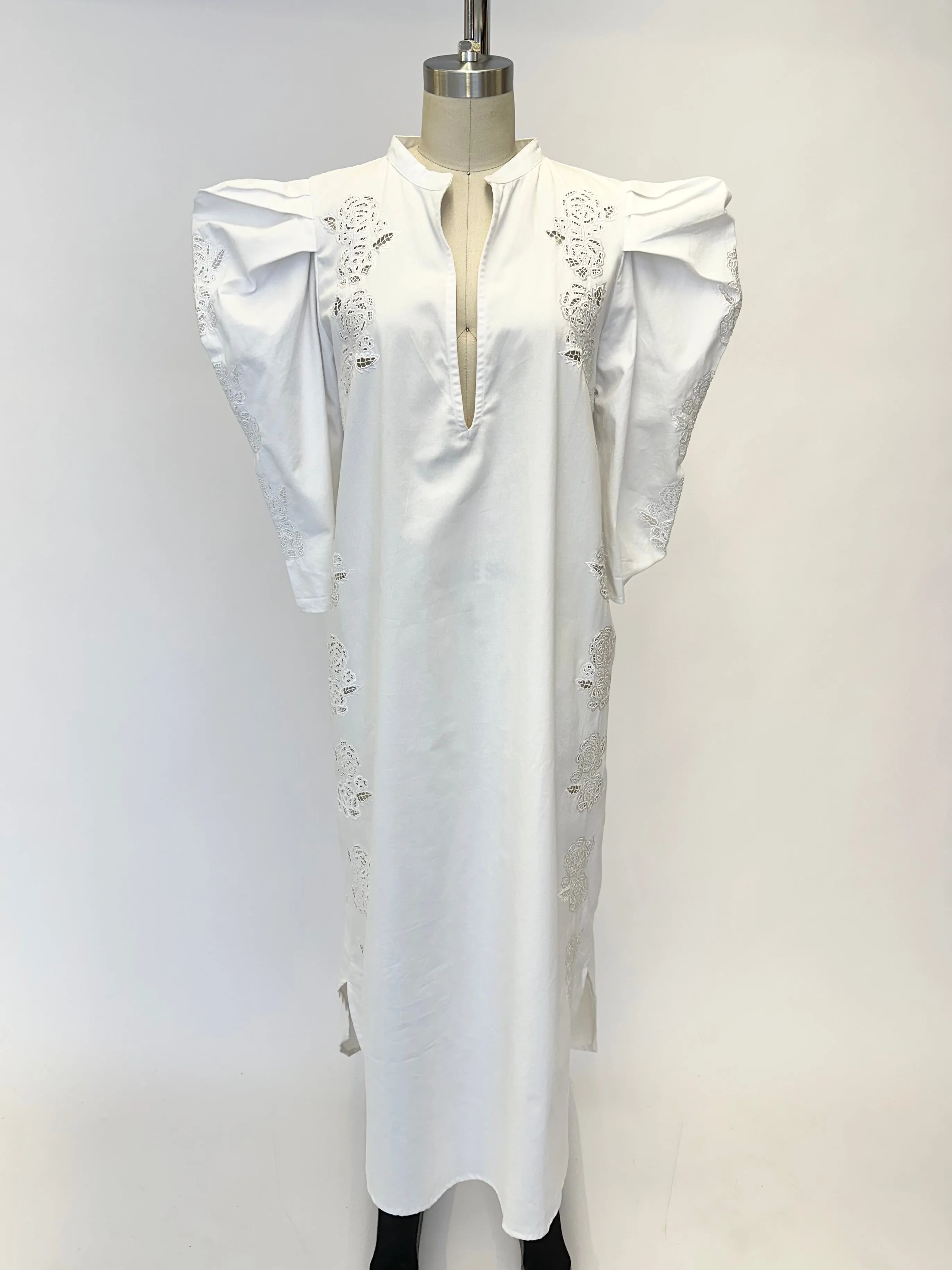 Acacia Rose Puff Dress