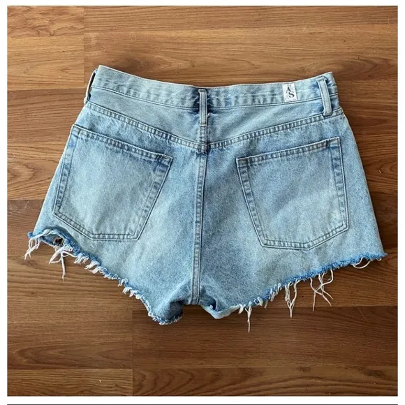 ALTAR’D STATE Distressed Jean Shorts