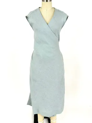 Ann Mashburn Linen Wrap Dress