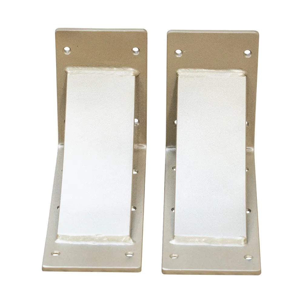 Arched Roman Gold Steel Mantel Bracket