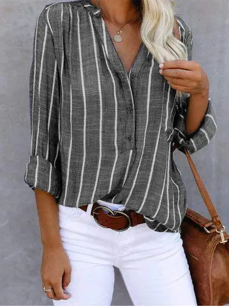 Ariel | Stylish Striped Blouse for Ladies