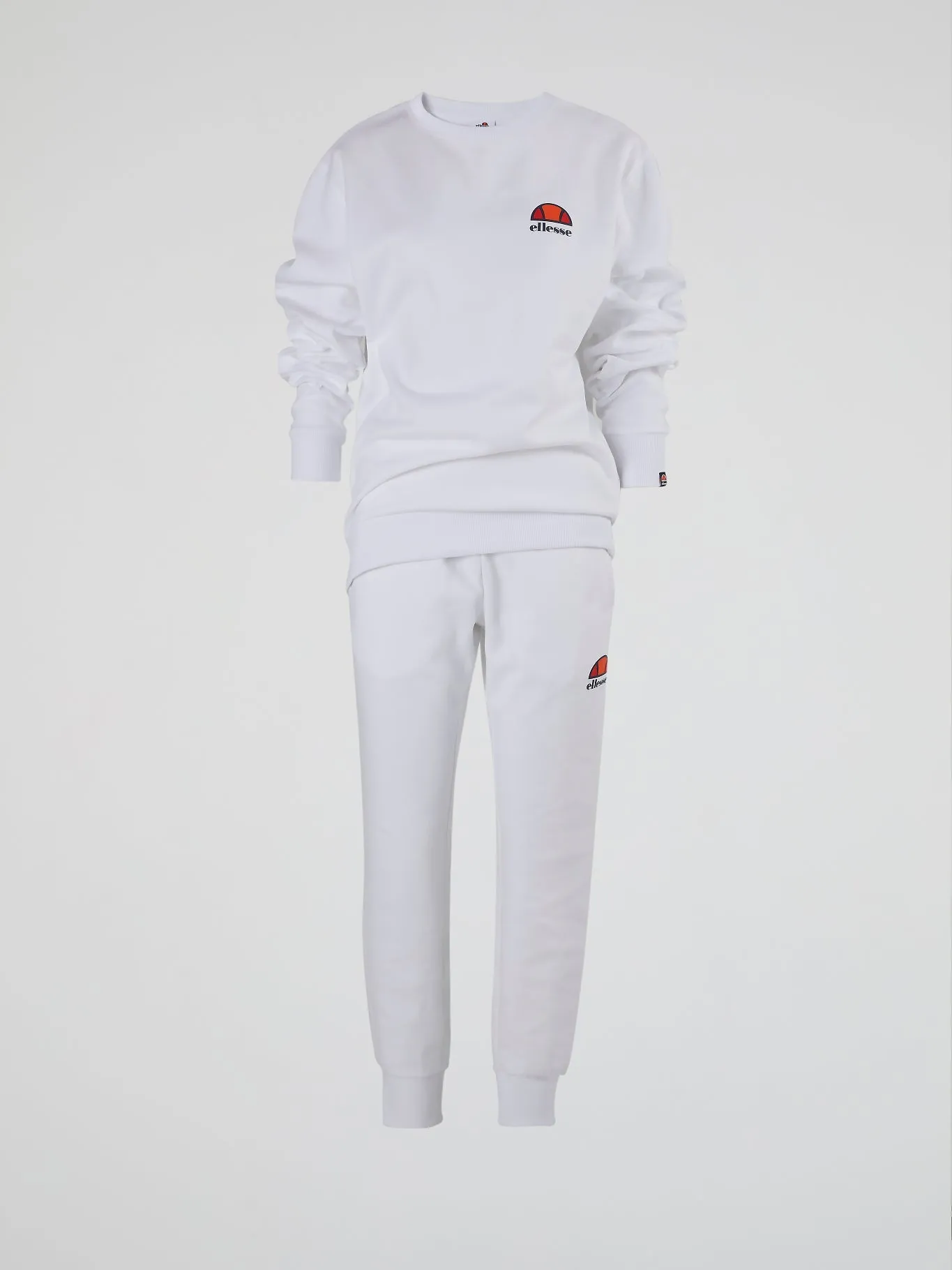 Ashburton White Crewneck Sweatshirt