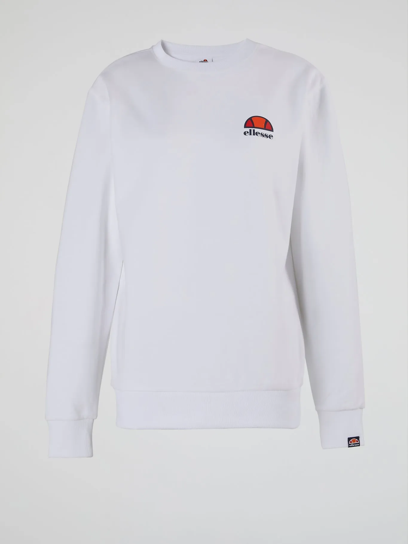 Ashburton White Crewneck Sweatshirt