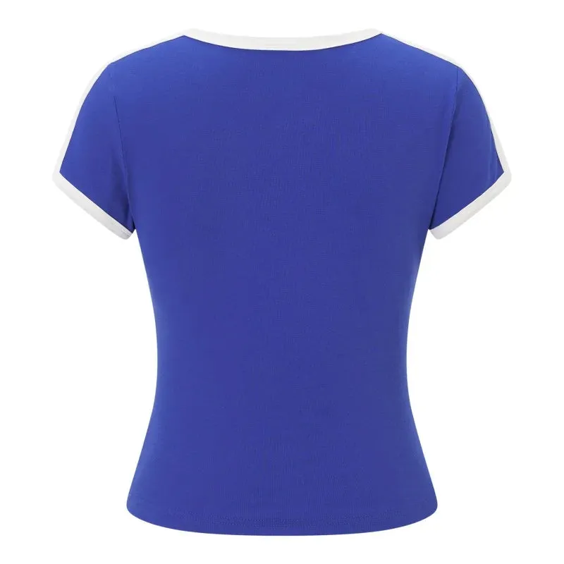 Babe  V Neck Tee