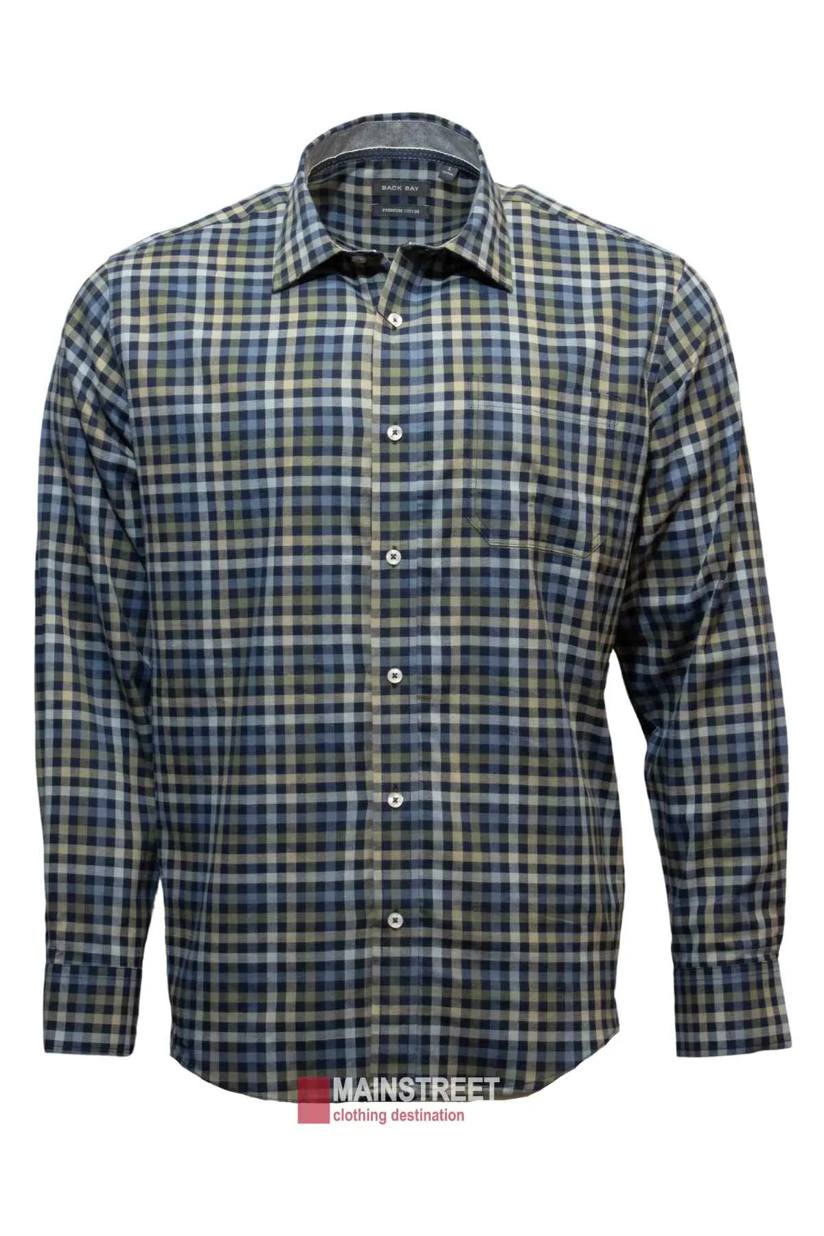 Back Bay Brushed Cotton Check Shirt