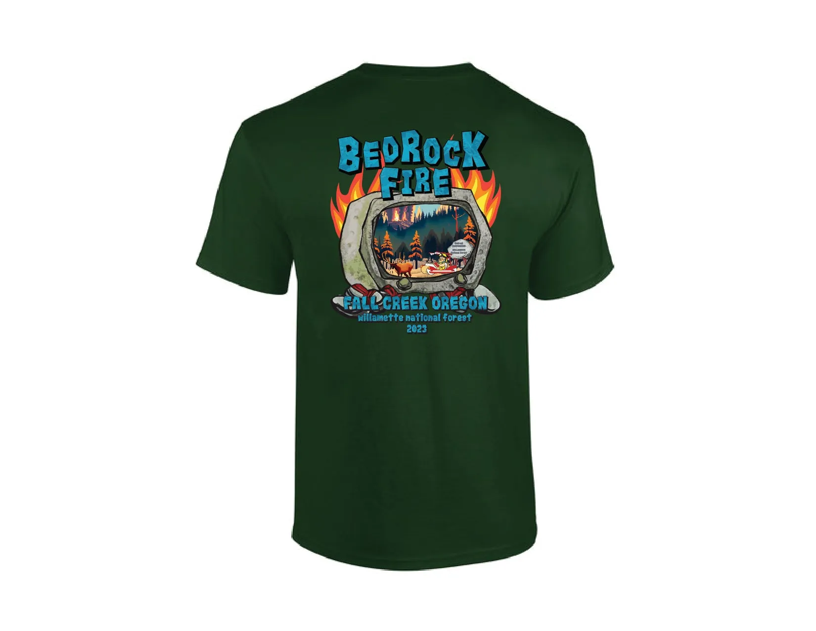 BEDROCK FIRE SHIRT