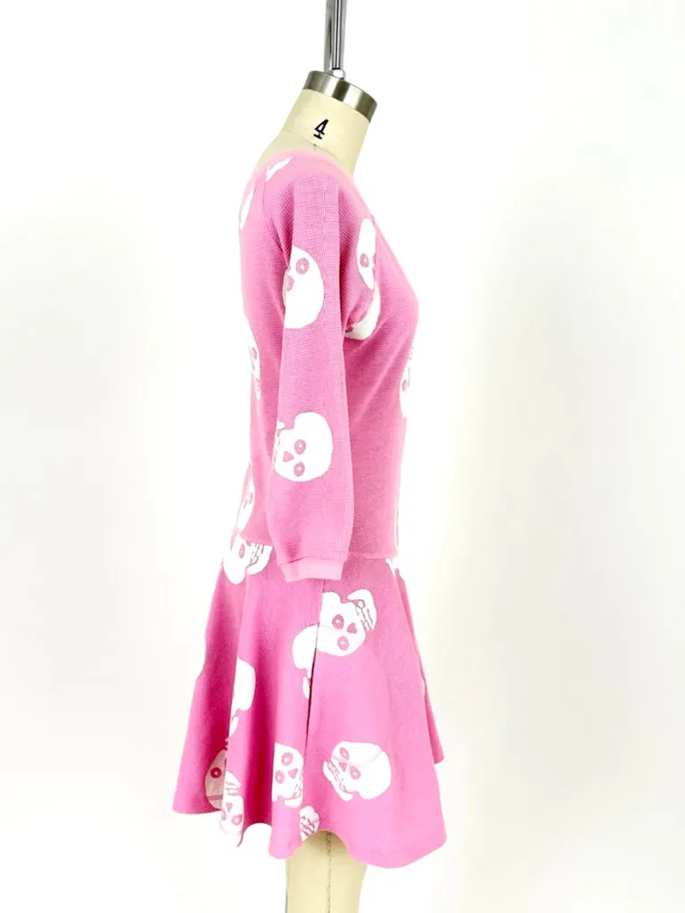 Betsey Johnson Skull Print Dress*