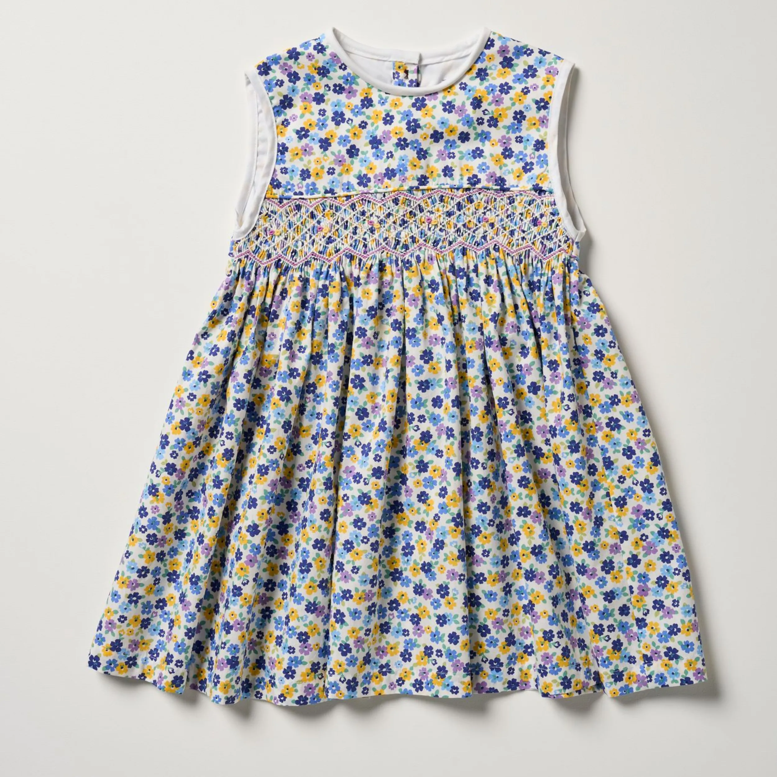 Billy Blue Floral Dress - Smox Rox