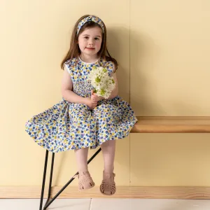 Billy Blue Floral Dress - Smox Rox