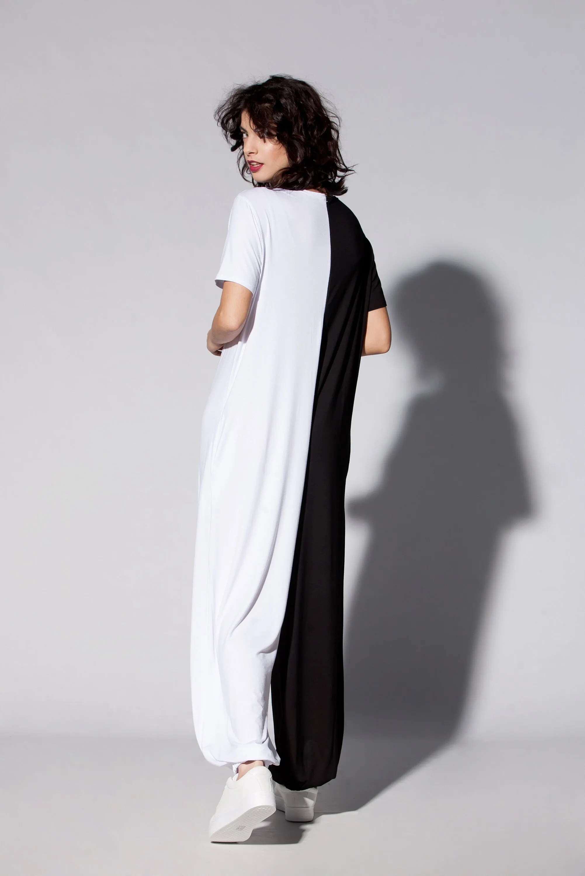 Black and White Jumpsuit