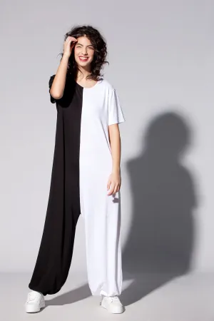 Black and White Jumpsuit