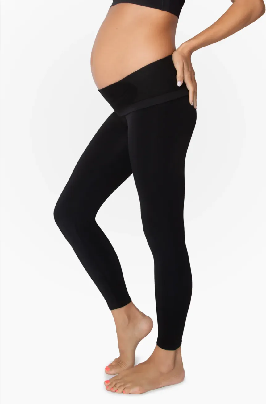 Black Belly Bandit Maternity Bump Support Legging