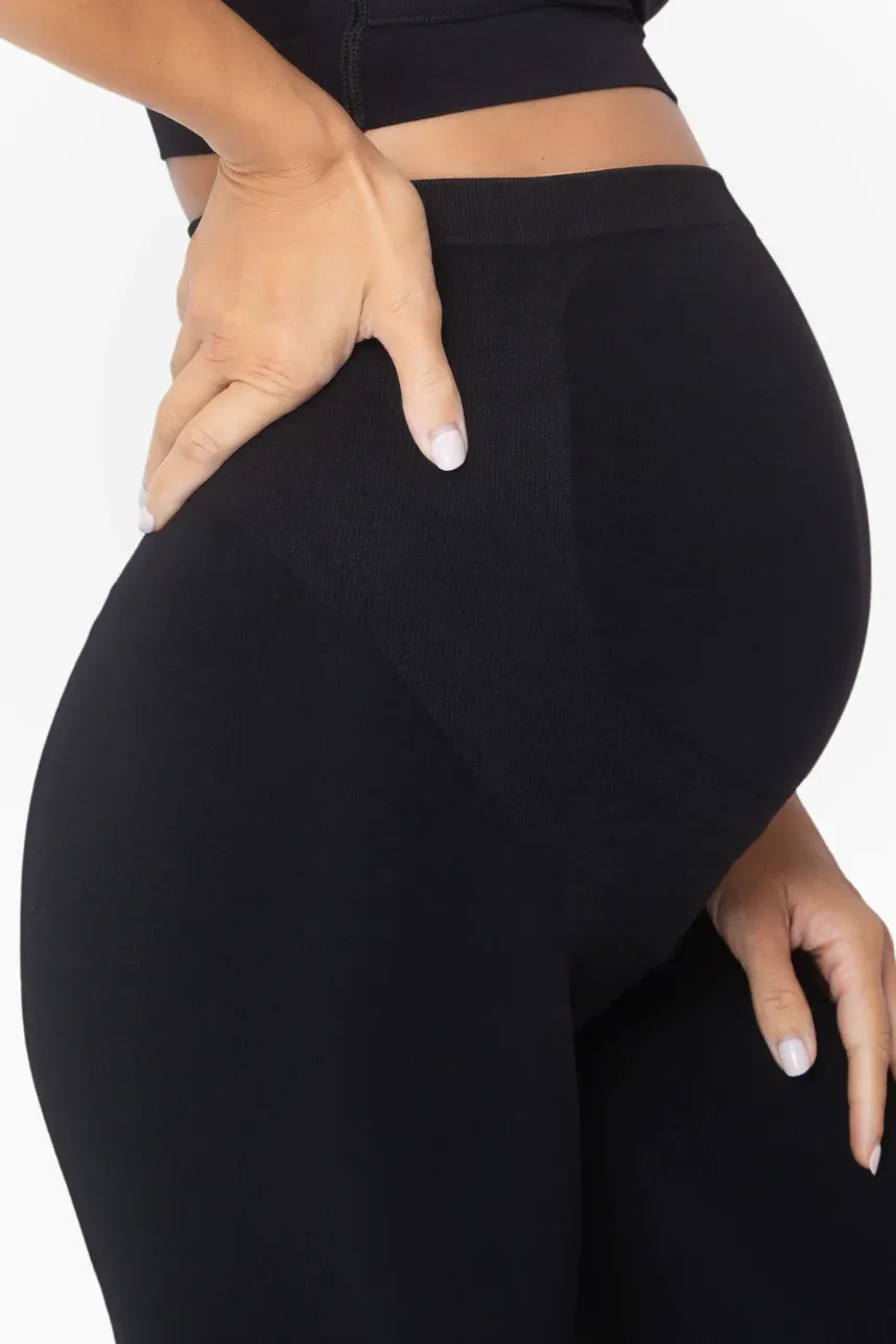 Black Belly Bandit Maternity Bump Support Legging