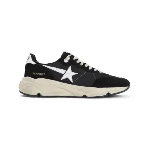 Black Leather Sneakers