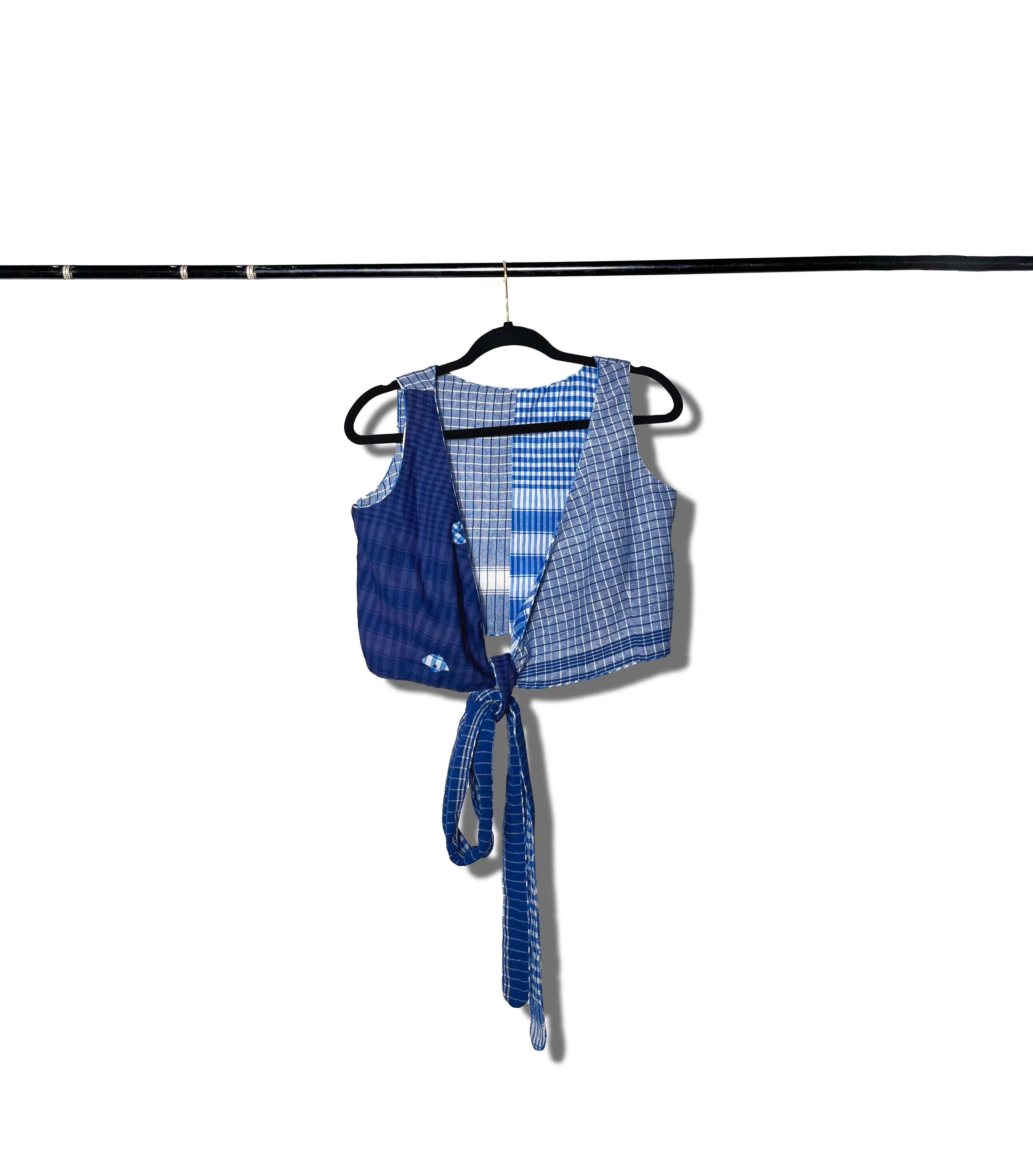 Blue Reversible Bustier   Blue Dandy Pants