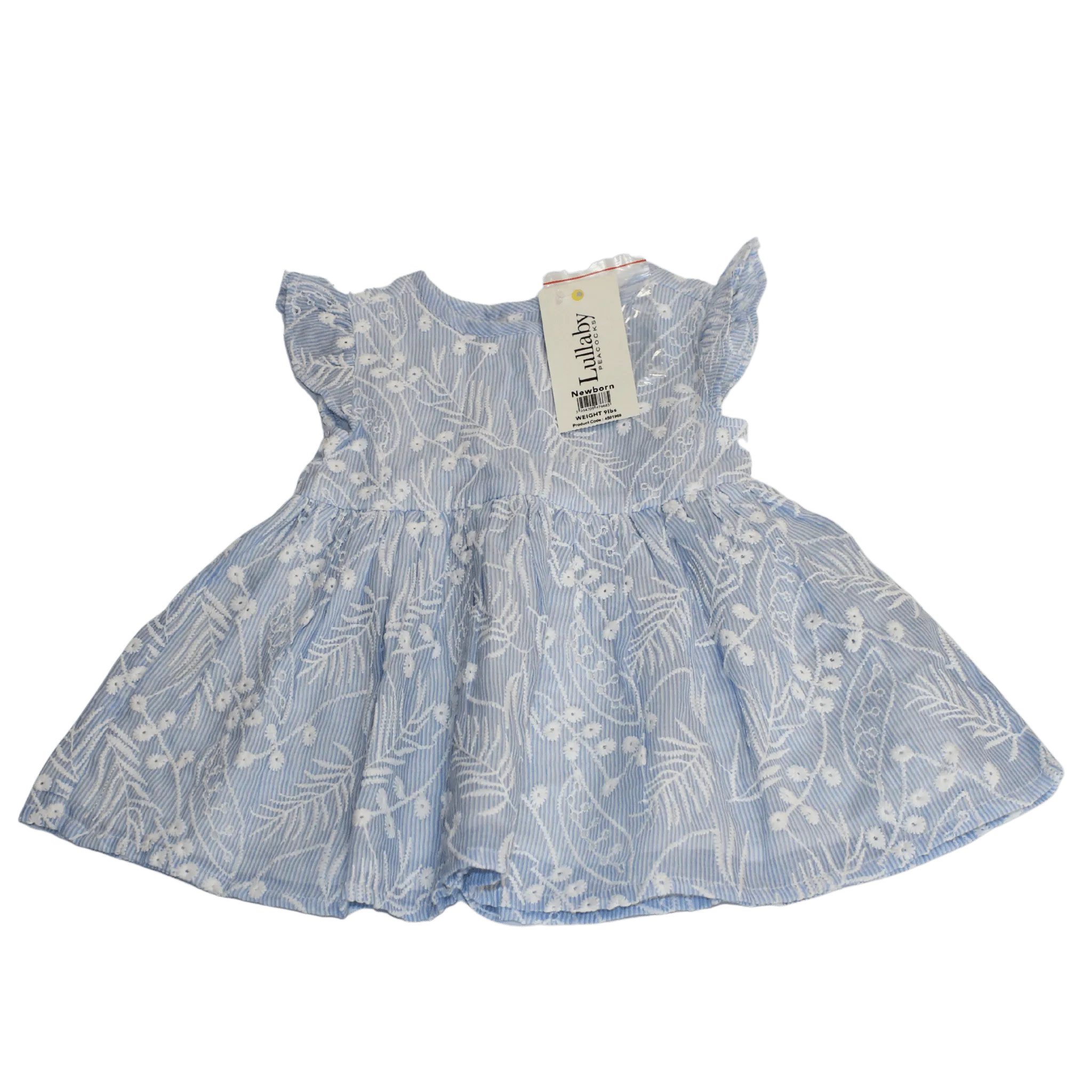 Blue Striped Summer Dress