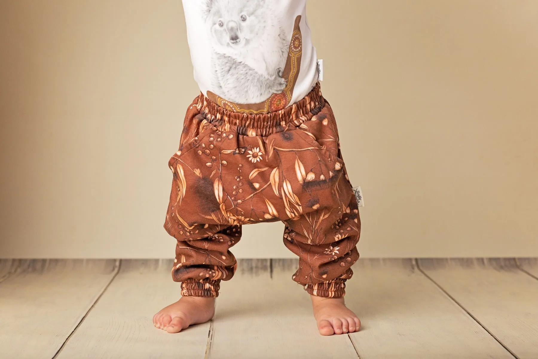 Botanicals | Organic Cotton Harem Pants | Size 000 - 7