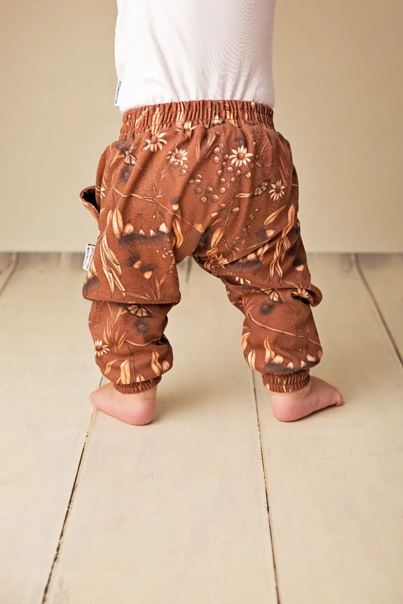 Botanicals | Organic Cotton Harem Pants | Size 000 - 7