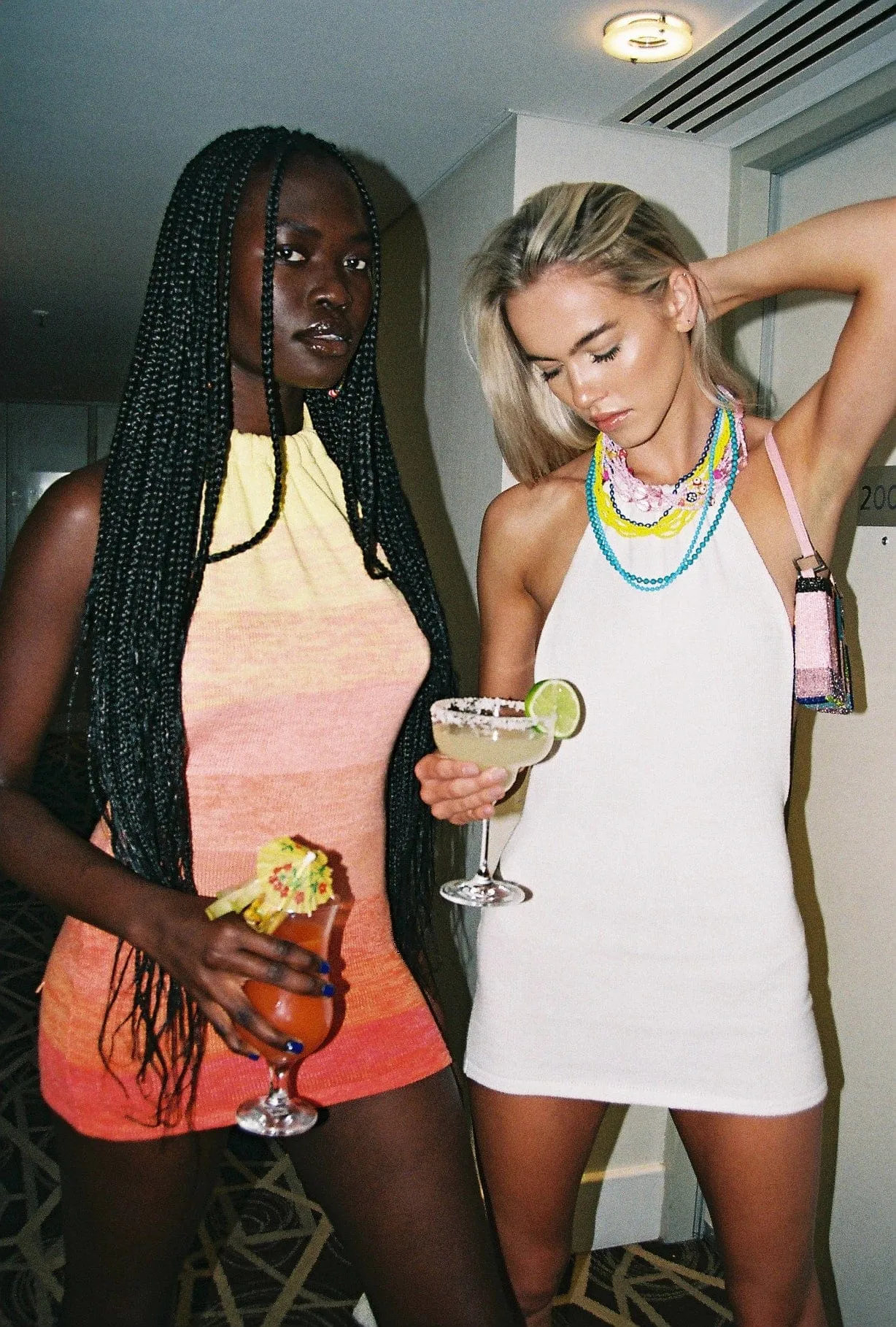 BOUNTY dress - sunset