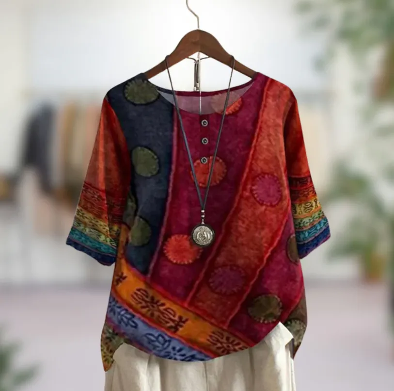 Brocha® | Vintage Boho Blouse