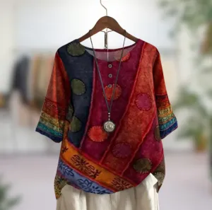 Brocha® | Vintage Boho Blouse