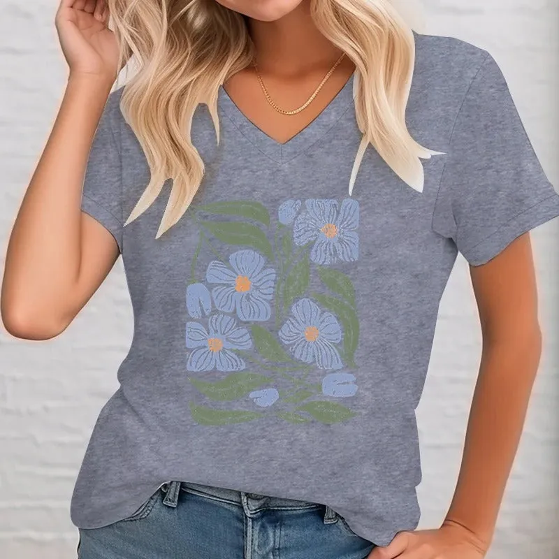 Brokton® | Vintage Floral Shirts For Women