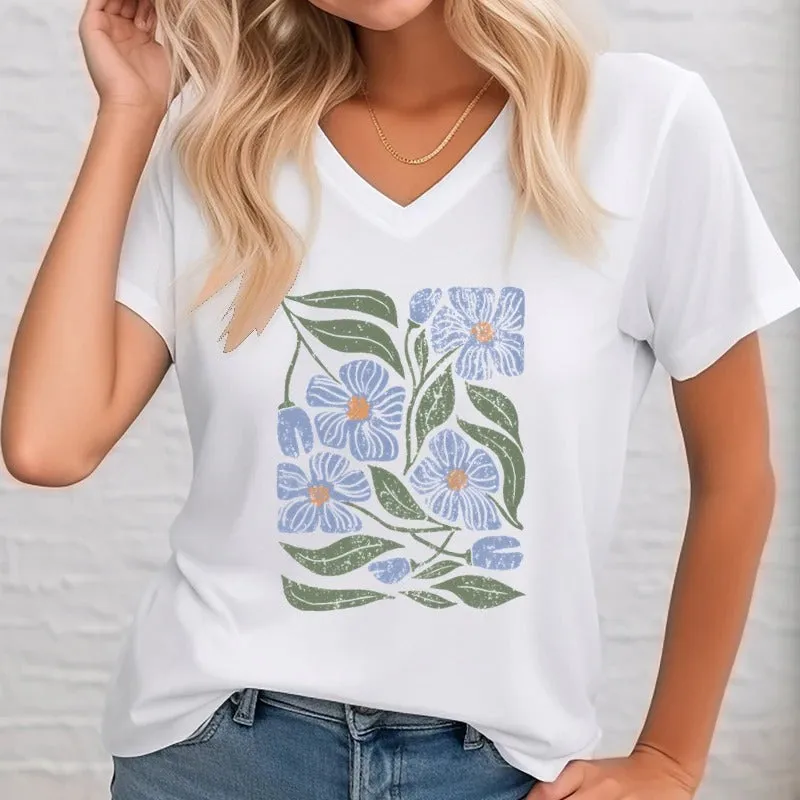 Brokton® | Vintage Floral Shirts For Women