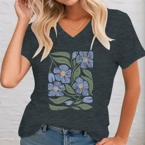 Brokton® | Vintage Floral Shirts For Women