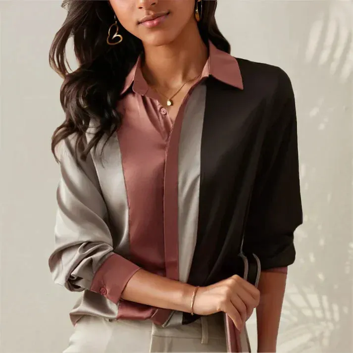 Brydon® | Vintage Long Sleeves Button Blouse