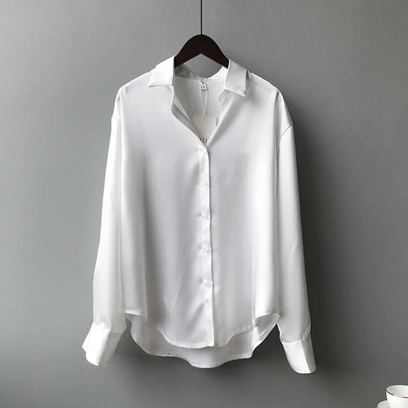 Bucek® | Women'S Clothing Silk Shirt Vintage Blouse