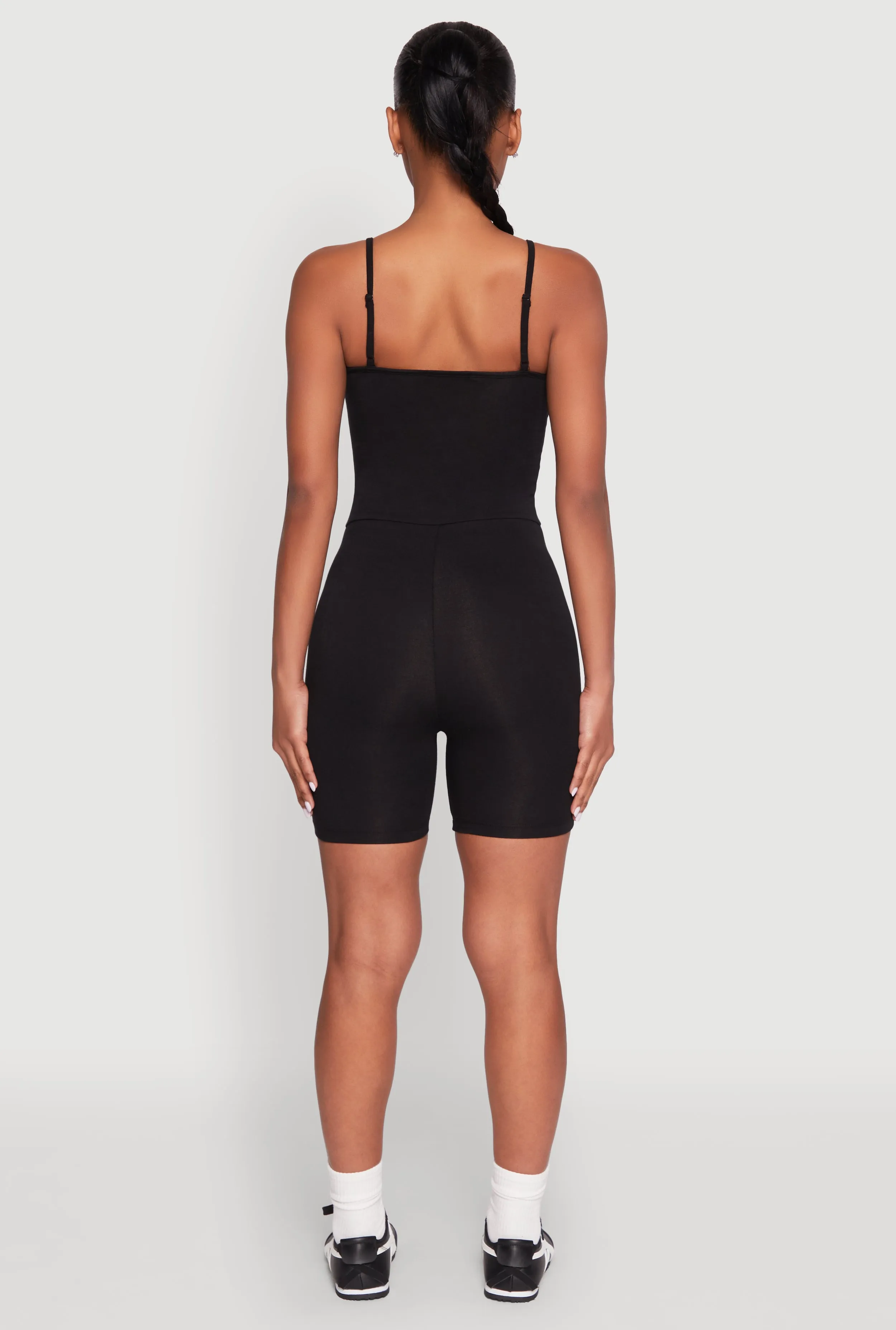 Cami Biker Romper