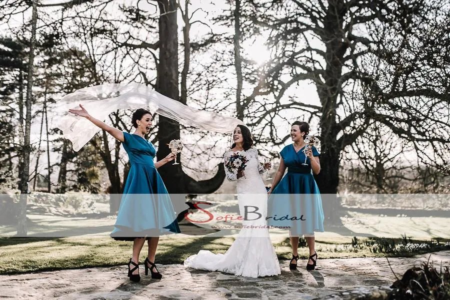 Cap Sleeve A-line Satin Bridesmaid Dresses, Vintage Bridesmaid Dresses, Cheap Bridesmaid Dresses, PD0505