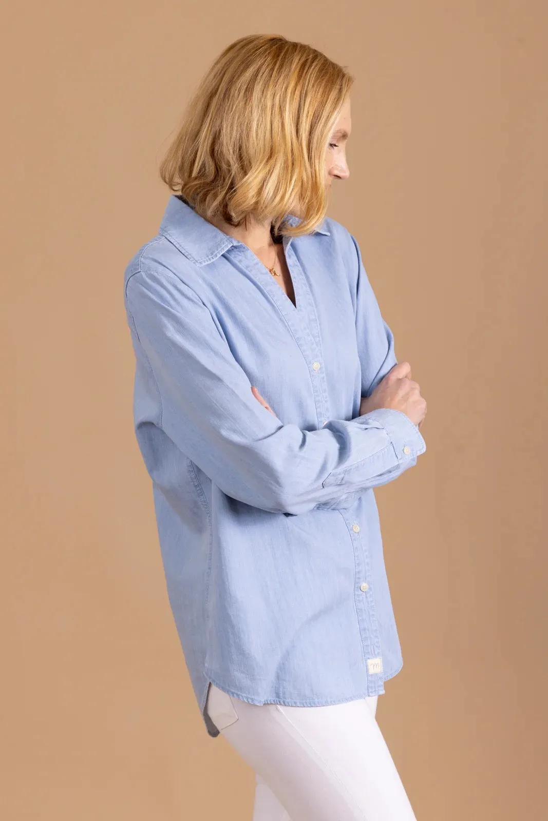 Carolina Denim Top