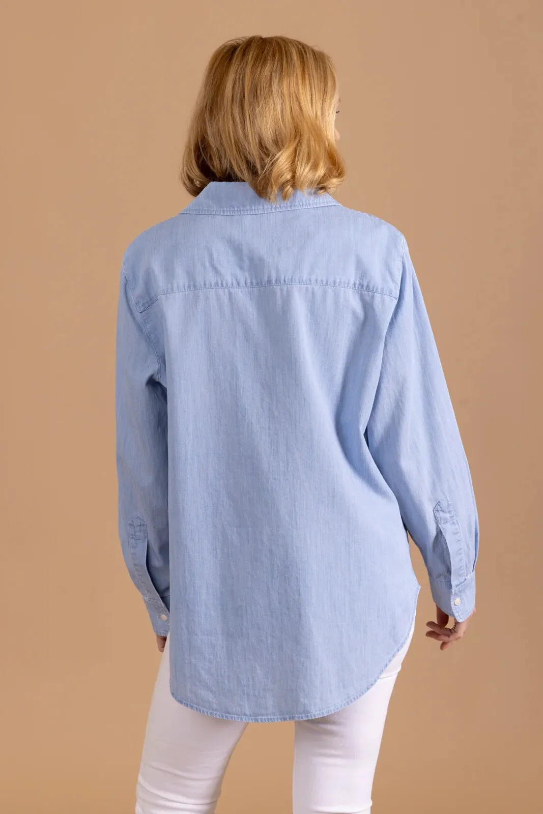 Carolina Denim Top
