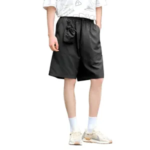 Casual Mid-Length Spliced Short