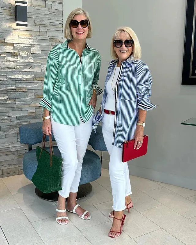 Ceryselle | Stylish Striped Shirt