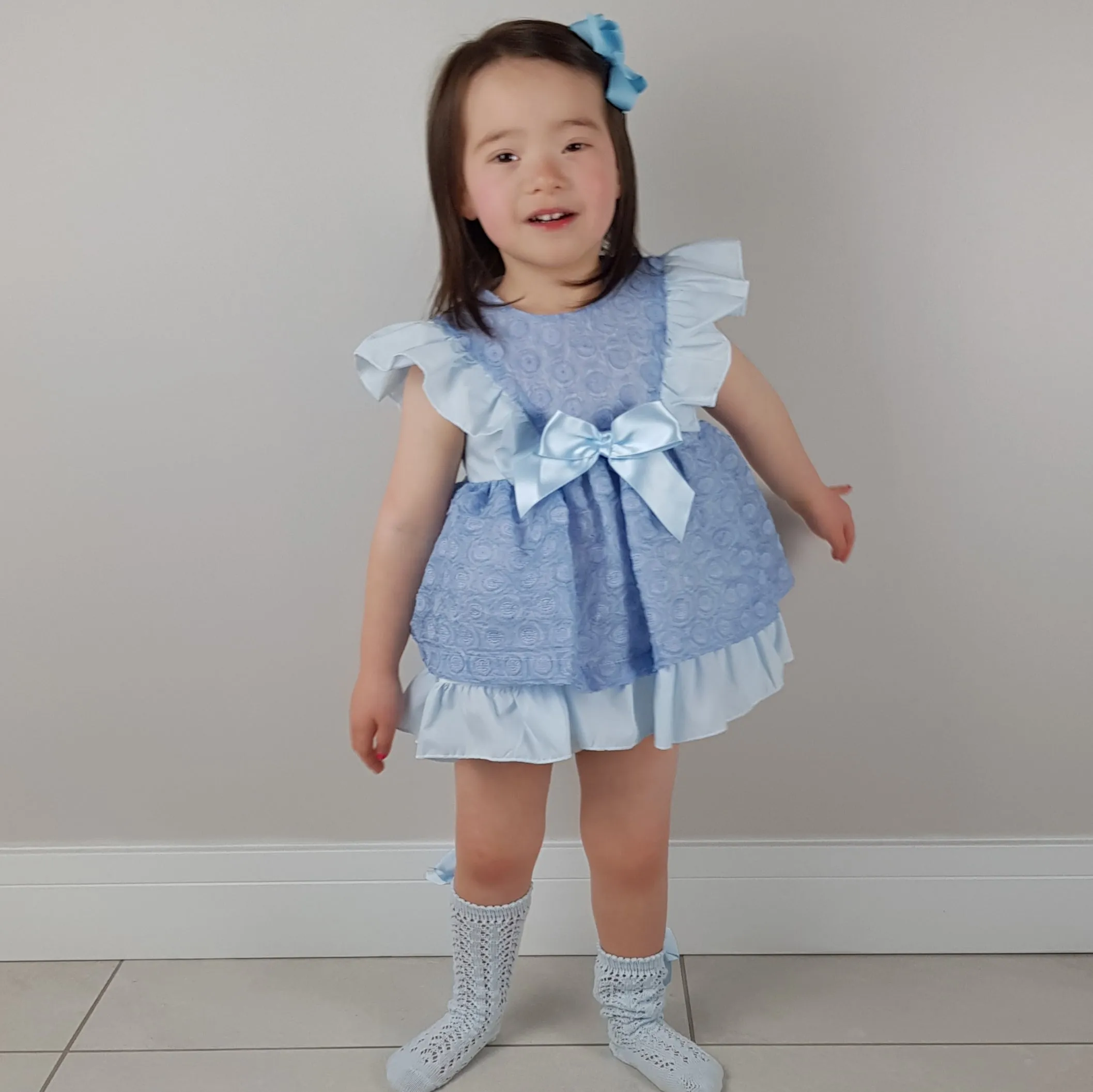 Ceyber Blue Dress Collection 6M-8Y